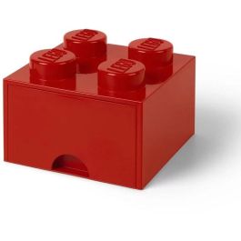 LEGO Brick Drawer 4 pomos - Cajón de almacenaje con forma de ladrillo, color rojo Precio: 50.88999971. SKU: B1F4RJK6WB