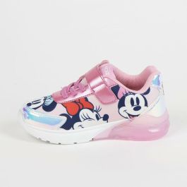 Deportiva suela tpr con luces minnie t026 Deportiva suela tpr con luces minnie t026