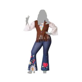 Disfraz Hippie Adulto Mujer Adulto XXL Disfraz Hippie Adulto Mujer Adulto XXL