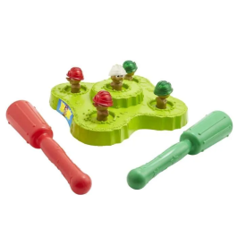 Mattel Games CHASS'TAUPES Juego de Mesa Infantil, 1 o 2 Jugadores, 4 Años en Adelante, con Luces y Sonidos
