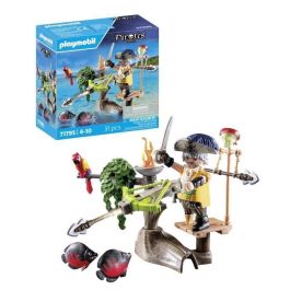 PLAYMOBIL 71795 Pirata con ballesta y pez para apuntar, 31 piezas, a partir de 4 años