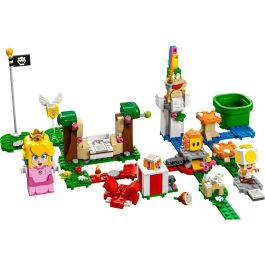 LEGO 71403 Super Mario Aventuras con Peach Starter Set - Figura Interactiva, Toad y Lemmy - Juguete de Construcción 6+ Años