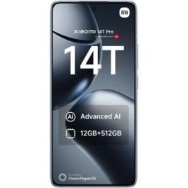 Smartphone Xiaomi 14T Pro 12GB/ 512GB/ 6.67"/ 5G/ Azul Titanio Smartphone Xiaomi 14T Pro 12GB/ 512GB/ 6.67"/ 5G/ Azul Titanio