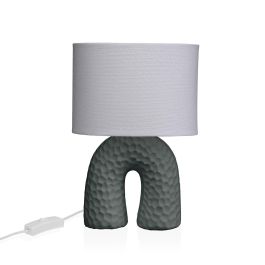 Lámpara de mesa Versa Gris Cerámica 18 x 28 cm Precio: 17.5000001. SKU: B1456HGPV9