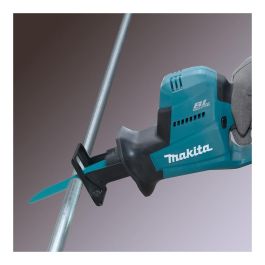 Makita DJR189Z Sierra de Vaivén o Reciprocante a Batería 18V sin Escobillas - Corte Madera 25.5 cm, Tubo 13 cm
