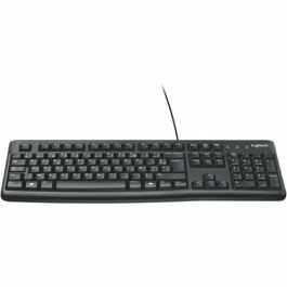 Teclado Logitech Negro QWERTY Precio: 27.2249995281. SKU: B1H6CZEPSS