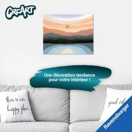 Ravensburger RAV4005556202751 Creart 30x40 cm - Flowers On My Mind - Serie B Número de arte - 00020275 - de 12 años