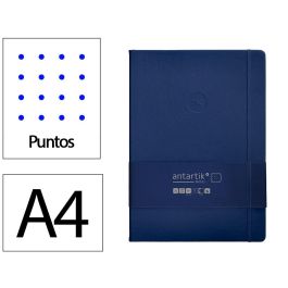 Cuaderno Con Gomilla Antartik Notes Tapa Dura A4 Hojas Puntos Azul Marino 100 Hojas 80 gr Fsc Precio: 10.89. SKU: B14WNHQ2AP