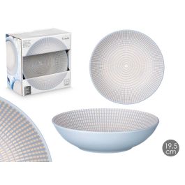 Plato Hondo 20,5 Cm Grabado Azul Vessia (24 Unidades) Plato Hondo 20,5 Cm Grabado Azul Vessia (24 Unidades)
