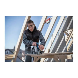 Bosch Professional GKS 18V-57-2 Sierra Circular Inalámbrica con 2 Baterías PROCORE 18V 5.5Ah y Cargador en L-BOXX