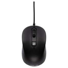 Asus MU101C Ratón Silencioso con Cable USB Óptico Negro 3200 DPI 3 Botones