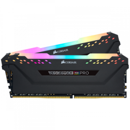 Corsair Vengeance CMW16GX4M2C3200C16 16GB DDR4 3200MHz Kit de Memoria RGB Negro