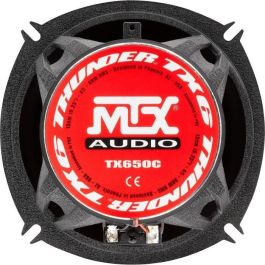MTX TX650C Altavoces coaxiales 13cm 2 vías 80W RMS 320W Pico 4 Ohmios chasis aluminio tweeter neodimio cúpula seda MTX TX650C Altavoces coaxiales 13cm 2 vías 80W RMS 320W Pico 4 Ohmios chasis aluminio tweeter neodimio cúpula seda