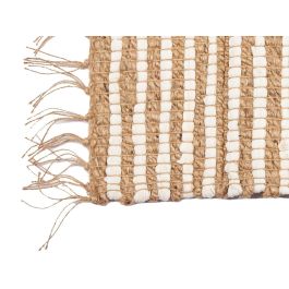 Alfombra Natural Blanca Doble Rayas 60x90 cm - Giftdecor (12 Unidades) Alfombra Natural Blanca Doble Rayas 60x90 cm - Giftdecor (12 Unidades)