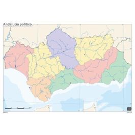 Mapa Mudo Erik Color Politico Andalucia (Set de 50) Precio: 5.95000016. SKU: B17WJKT4HG