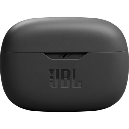 JBL Wave Beam Auriculares Inalámbricos True Wireless Negros con Deep Bass, 32H Batería, IP54 Resistente Agua/Polvo