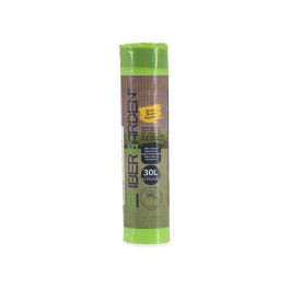 Bolsa Basura Autocierre Perfumada 30L 15Uds Verde Ibergarden 4X16CM (24 Unidades) Bolsa Basura Autocierre Perfumada 30L 15Uds Verde Ibergarden 4X16CM (24 Unidades)