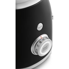 Smeg BLF03BLEU Batidora de Vaso de Cristal Negra