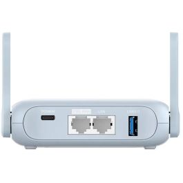 ALLNET Router Inalámbrico AX 3000Mbit de Bolsillo para Hogar y Viajes / Cliente WiFi OpenWRT