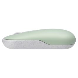ASUS MD100 Ratón Inalámbrico RF Wireless + Bluetooth Óptico 1600 DPI Beige, Verde
