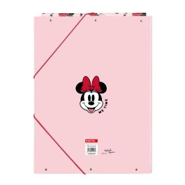 Carpeta folio 3 solapas minnie mouse "me time" 26x33,5x2,5 - modelos surtidos