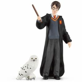 Schleich SCH42633 Set de Figuras Coleccionables Harry y Hedwig de la Gama Harry Potter