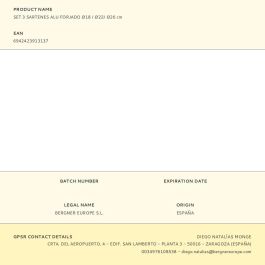 San Ignacio Set 3 sartenes aluminio forjado revestimiento mármol antiadherente, Ø18/22/26 cm, aptas inducción, gas, eléctrico, vitrocerámica y halógeno