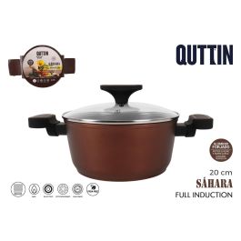 Cacerola 20 cm con tapa, full inducción, Sahara Quttin (4 Unidades) Precio: 62.68999957. SKU: B1JTK5M3QG