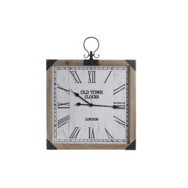 DKD Home Decor Reloj de Pared Cottage Blanco Natural Hierro MDF 75x60 cm, Funciona con Pila AA Precio: 49.7899996. SKU: S3037732