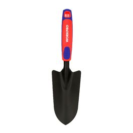 Workpro Paleta Jardinería 300 x 78 mm Negra Mango Ergonómico para Cavar y Plantar