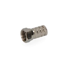 Edm Conector "f" Macho Parabólica Metálico 6,5 mm Acero Inoxidable Cromado Calidad Supra Envasado Precio: 1.49999949. SKU: B1595MS2QY