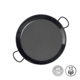 Vaello Paellera Tradicional Acero Esmaltado Ø46 cm (12 Personas) Cocina Gas Precio: 19.89000057. SKU: S7916596