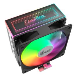 Coolbox Ventilador Disipador CPU Gaming Infinite Air 120 ARGB, 1800 RPM, Compatible con Intel y AMD Coolbox Ventilador Disipador CPU Gaming Infinite Air 120 ARGB, 1800 RPM, Compatible con Intel y AMD