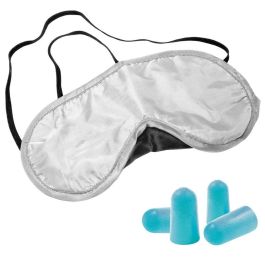 Jet Lag Juego De Antifaz Y 2 Pares Tapones Para Dormir Y Relajarse