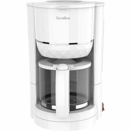 Cafetera de filtro  TERRAILLON  15353 DIAMANT Blanca  1,25L  980W  Jarra de cristal  Mantiene el calor