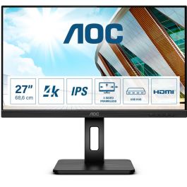 AOC U27P2 Monitor 27 Pulgadas 4K UHD IPS 3840 x 2160 HDMI DP USB Negro Precio: 310.88999964. SKU: B16H945L5E