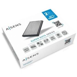 AISENS CAJA EXTERNA 2,5 ASE-2525GR 9.5MM SATA A USB 3.0/USB3.1 GEN1, GRIS