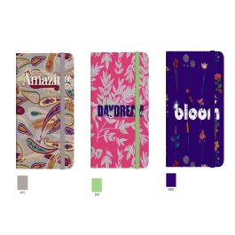 DKD Home Decor Libreta Moderno Lila Fucsia Surtido 80 Hojas Papel Cartón 1.5x14x9.5 cm (12 Unidades) Colección Daydream Precio: 19.83432. SKU: B13GJL422B