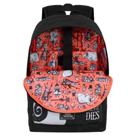 Disney Pesadilla Antes de Navidad HS FAN 2.2 Mochila Urbana Ripstop, Repelente Líquidos, Adaptable a Trolley, Bolsillo Electrónicos, Negra 24L Disney Pesadilla Antes de Navidad HS FAN 2.2 Mochila Urbana Ripstop, Repelente Líquidos, Adaptable a Trolley, Bolsillo Electrónicos, Negra 24L