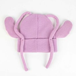 Cerdá Gorro de Punto Stitch Rosa para Niños