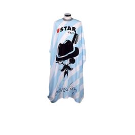 Bifull Capa de Corte Seda con Cuello de Silicona Azul Moustache Blue - Ideal para Protección y Estilo Precio: 15.94999978. SKU: B15FLSE9M5