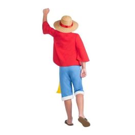 Disfraz luffy sombrero, chaqueta, camiseta, fajín y pantalón talla 7-9 y Disfraz luffy sombrero, chaqueta, camiseta, fajín y pantalón talla 7-9 y