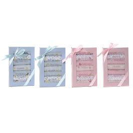 Babero Baby DKD Home Decor Azul Celeste Rosa 29 x 3 x 19 cm Set de 7 (4 Unidades) Precio: 37.79000005. SKU: B13DY7XFQQ