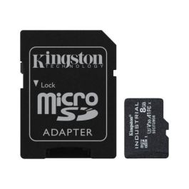 Kingston SDCIT2/8GB Tarjeta MicroSDHC Industrial 8 GB UHS-I Clase 10 U3 V30 A1 -40°C a 85°C