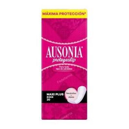 Ausonia Protegeslip Maxiplus 20 Unidades, Salvaslip Diario Mujer, Ajuste Perfecto y Protección Anti-Olor Dermatológicamente Probado Precio: 2.49999984. SKU: S0572984