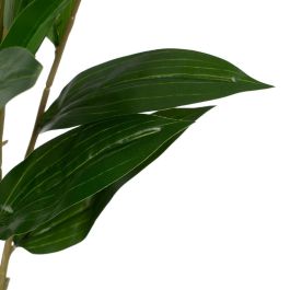 Flor Lirio Blanco Goma Decoración 58 cm