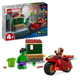 LEGO 76287 Iron Man con Moto y Hulk Marvel Set de Construcción de Aventuras para Niños con Minifiguras y Edificio Derrumbable Precio: 16.50000044. SKU: B1DXHVXWN7