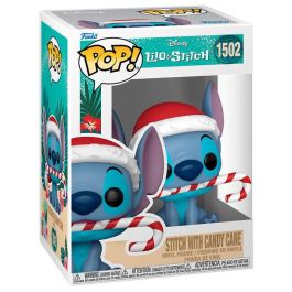 Funko Disney Stitch with Candy Cane - Figura POP de Vinilo de 9cm Precio: 16.94999944. SKU: B12HT5EAJY