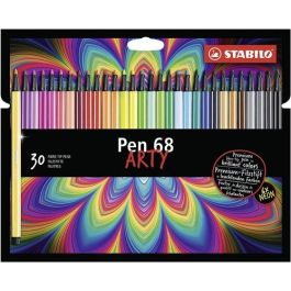 Rotulador Fibra Stabilo Pen 68 Arty Line Caja Carton De 30 (Set de 6) Precio: 180.59000014. SKU: B13FN3LTA7