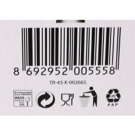 Lav Set 6 Copas Agua 320cc Nevaka 7.5x7.5x17cm (4 Cajas)